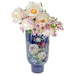 Sculptures Home Decor Deco Vase Rose Magic Blue 27cm