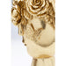 Sculptures Home Decor Deco Vase Flowercrown Gold 20cm