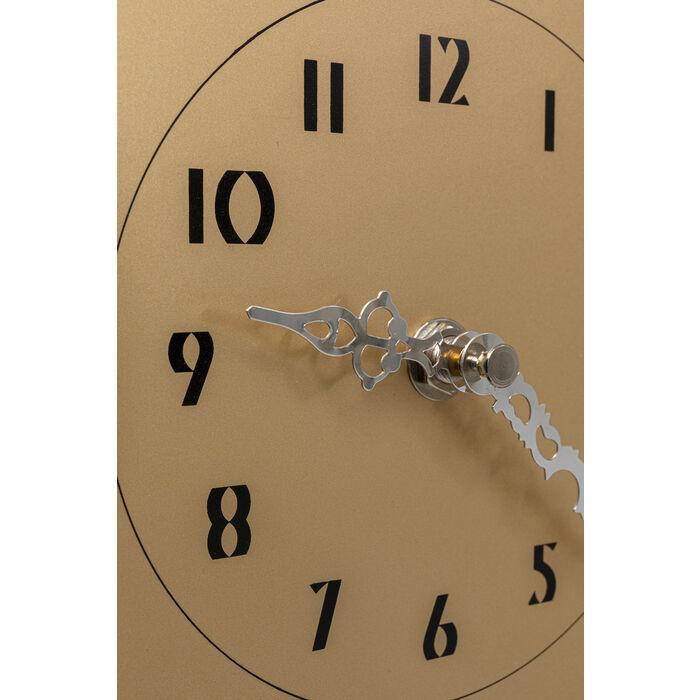 Home Decor Clocks Wall Clock Cuckoo Bird Matt Gold 24x58cm