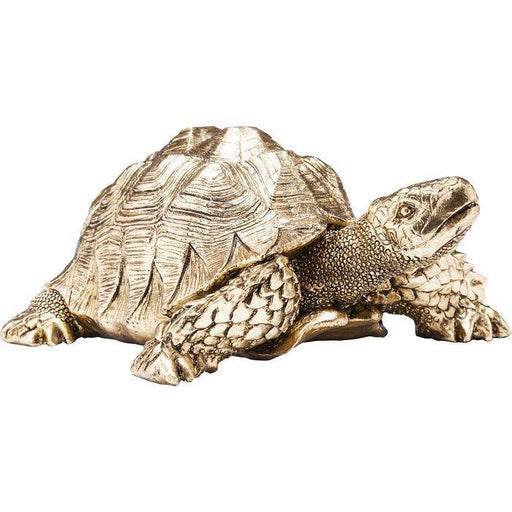 Sculptures Home Decor Deco Figurine Turtle Gold Small