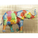 Home Decor Wall Art Picture Touched Flower Elefant 90x120cm