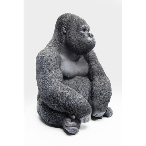 Kare Design  Deco Object Monkey Gorilla Side Medium Black