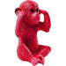 Sculptures Home Decor Money Box Monkey Kikazaru Red