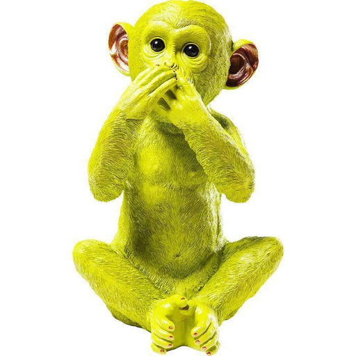 Kare Design | Money Box Monkey Iwazaru Lime