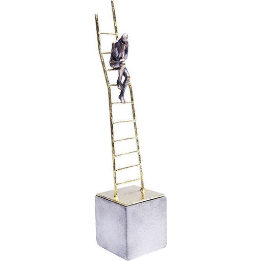 Sculptures Home Decor Deco Object Elements Climbing Man