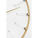 Home Decor Clocks Wall Clock Visible Sticks Ø92cm