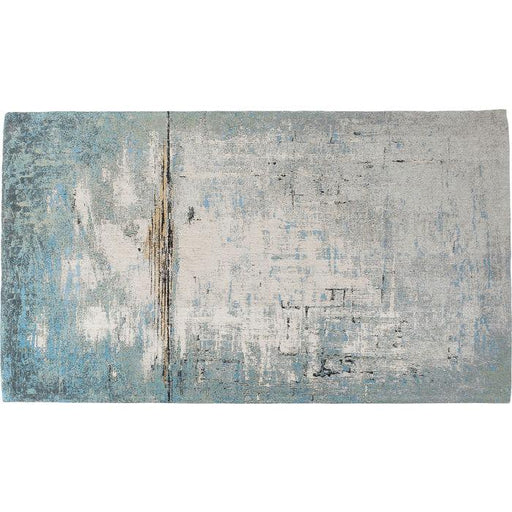 Living Room Furniture Area Rugs Carpet Abstract  Light Blue 170x240cm
