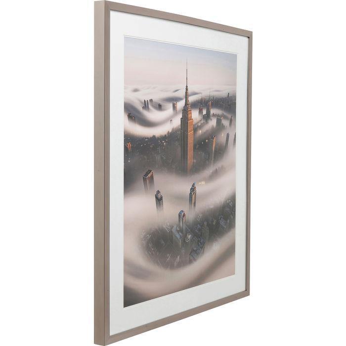 Home Decor Wall Art Picture Frame NY Storm 90x100cm