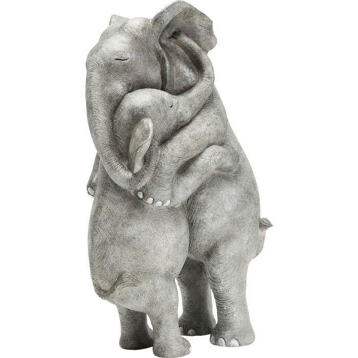 Sculptures Home Decor Deco Figurine Elephant Hug
