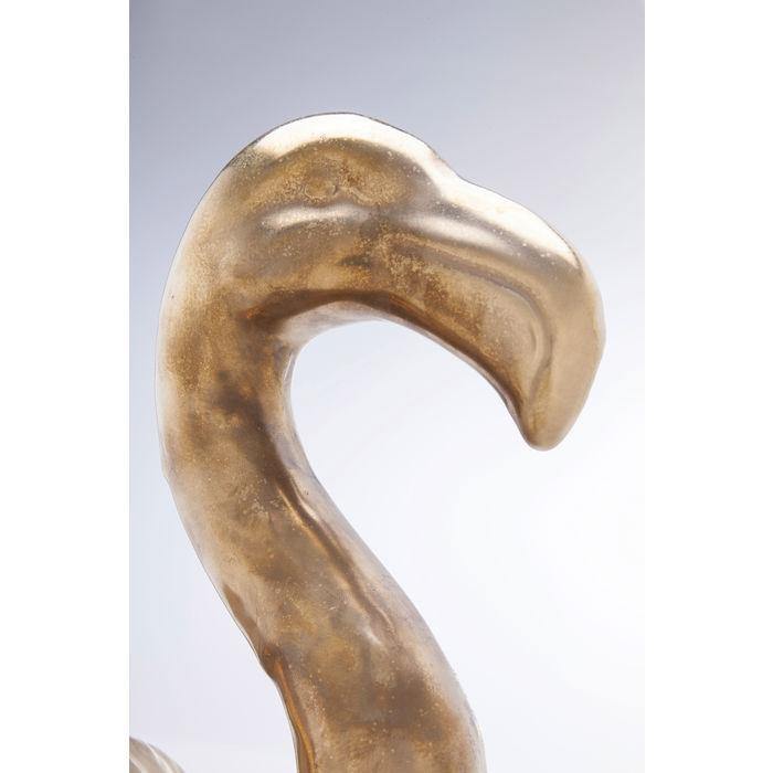 Sculptures Home Decor Deco Figurine Flamingo Side Gold