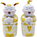 Sculptures Home Decor Deco Figurine Happy Kids (2/Set)