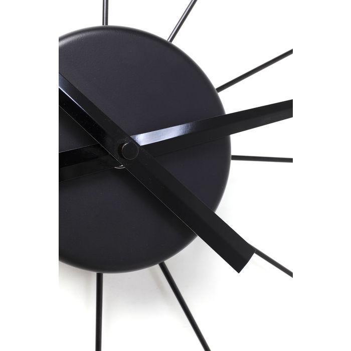 Home Decor Clocks Wall Clock Like Umbrella Black