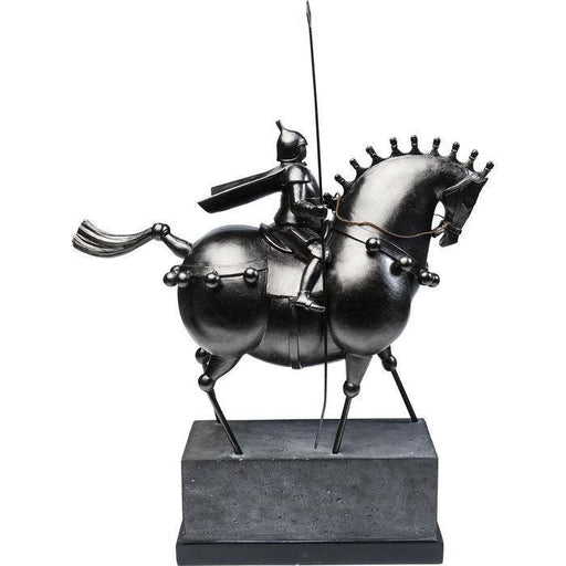 Sculptures Home Decor Deco Object Black Knight