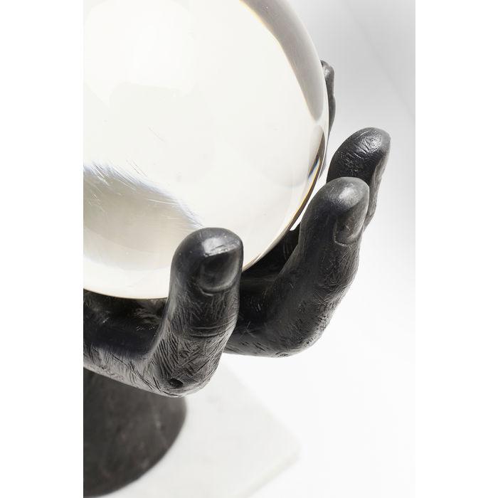 Sculptures Home Decor Deco Ball Hand 31cm