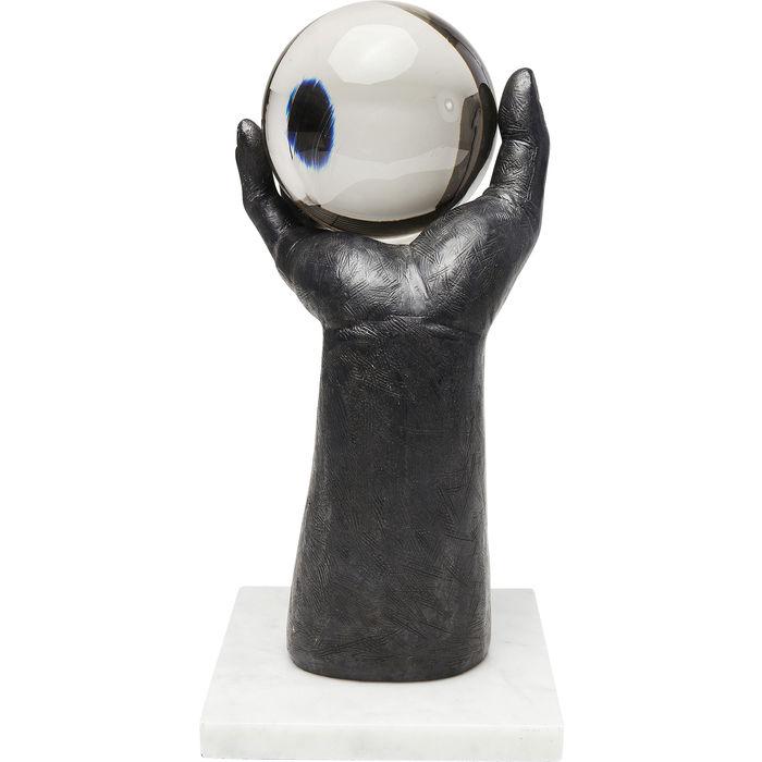 Sculptures Home Decor Deco Ball Hand 31cm