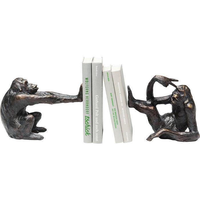 Sculptures Home Decor Bookend Monkey (2/Set)
