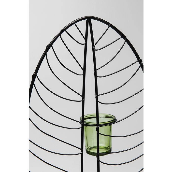 Sculptures Home Decor Tealight Holder Leaf Wire 67cm