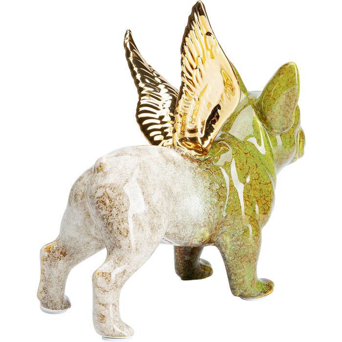 Sculptures Home Decor Deco Figurine Angel Wings Dog Assorted