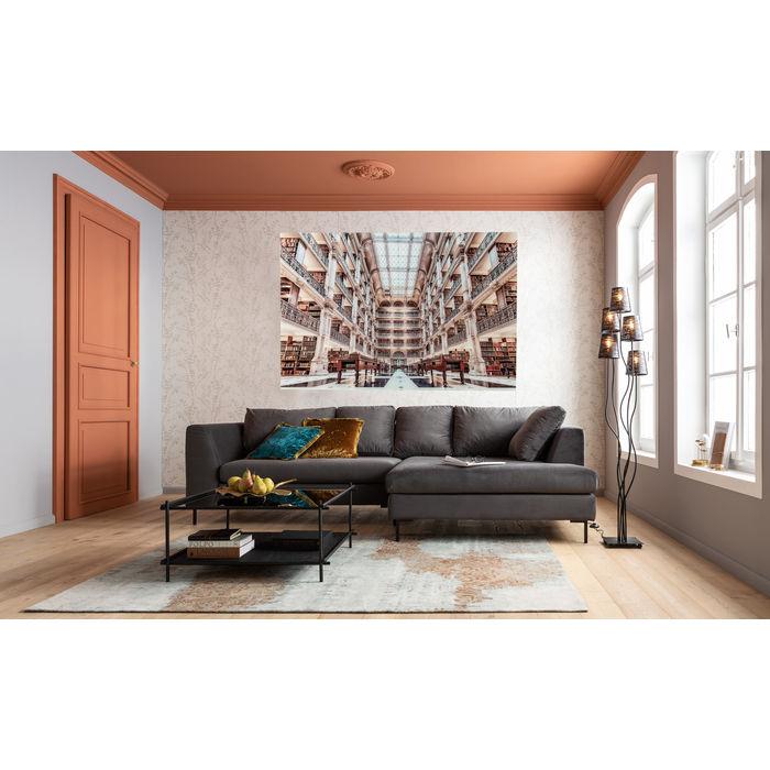 Home Decor Wall Art Picture Glass Library 150x100cm