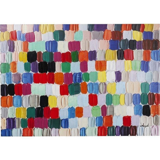 home Decor Wall Art Picture Touched Colorful Dots 140x200cm