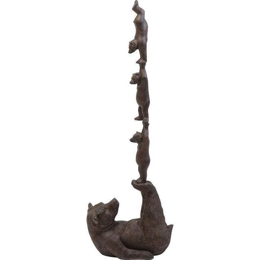 Sculptures Home Decor Deco Object Artistic Bears Balance 121cm