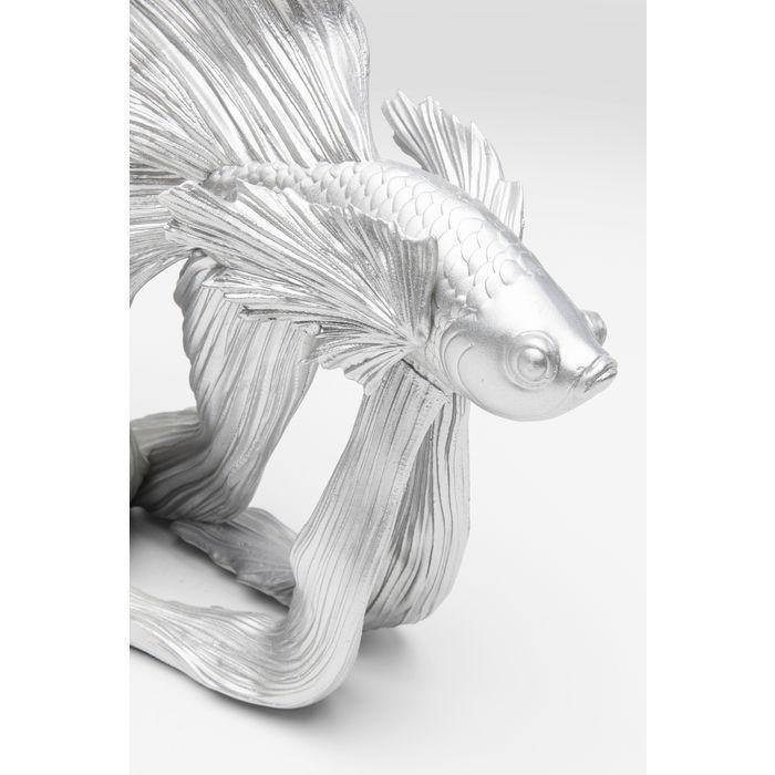 Kare Design | Deco Object Betta Fish Silver Small