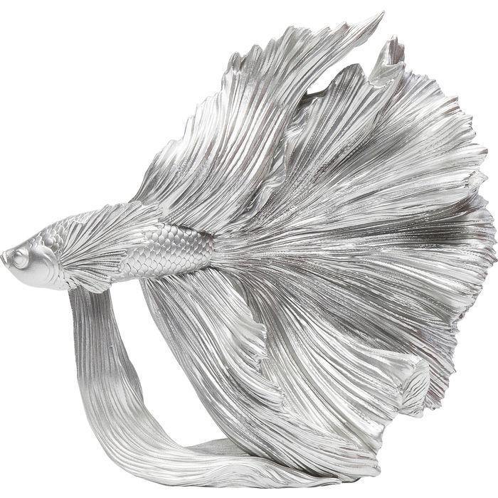 Kare Design | Deco Object Betta Fish Silver Small