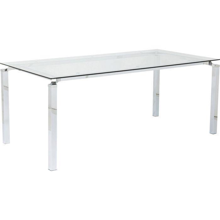 Living Room Furniture Tables Table Lorenco Chrome 180x90cm