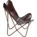 Armchairs - Kare Design - Armchair Butterfly Brown - Rapport Furniture