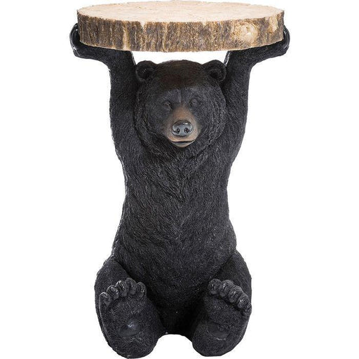 Living Room Furniture Side Tables Side Table Animal Bear Ø33cm