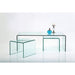 Living Room Furniture Coffee Tables Coffee Table Clear Club (3/Set)