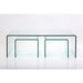 Living Room Furniture Coffee Tables Coffee Table Clear Club (3/Set)