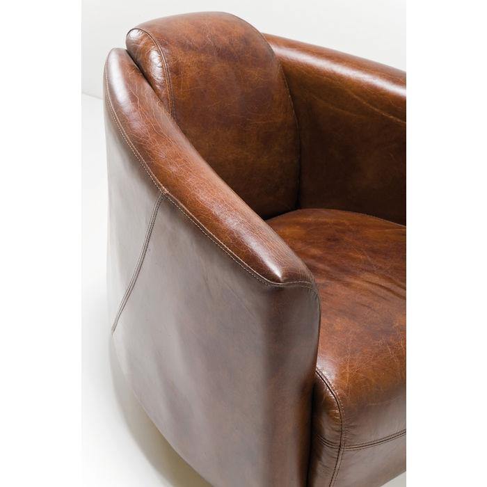 Armchairs - Kare Design - Armchair Cigar Lounge Brown - Rapport Furniture