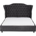 Bedroom Furniture Beds Bed City Spirit Graphite 160x200cm