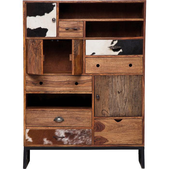 Dressers - Kare Design - High Dresser Rodeo 3 Doors, 8 Drawers - Rapport Furniture