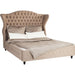 Bedroom Furniture Beds Bed City Spirit Linen Natural 160x200cm