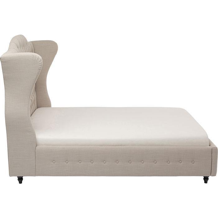 Bedroom Furniture Beds Bed City Spirit Linen Natural 160x200cm