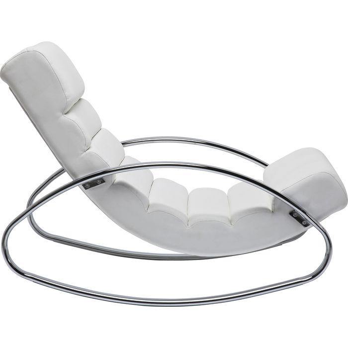 Living Room Furniture Armchairs Rocking Chair Manhattan White