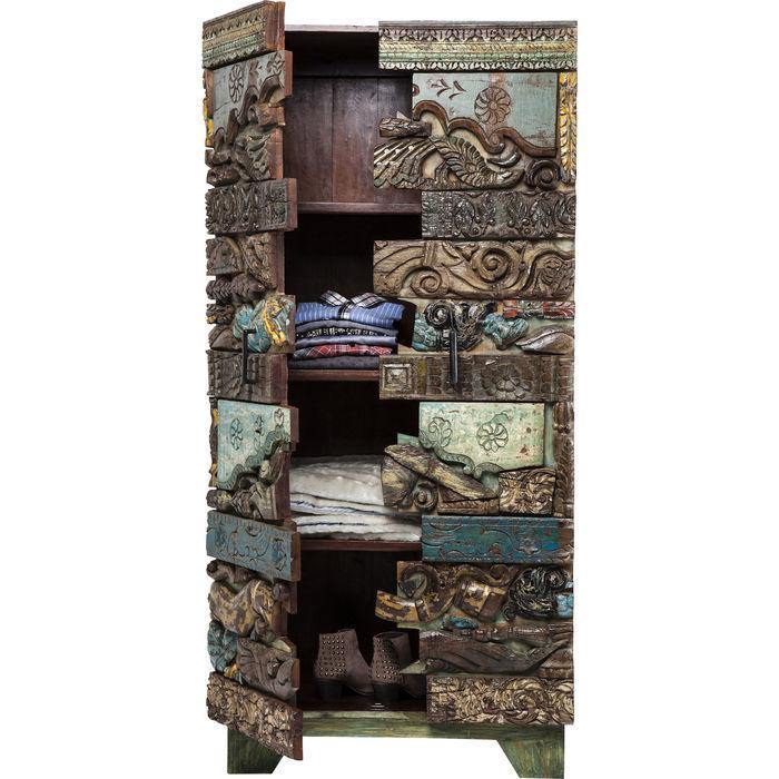 Living Room Furniture Display Cabinets Cabinet Shanti Surprise Puzzle 2Doors