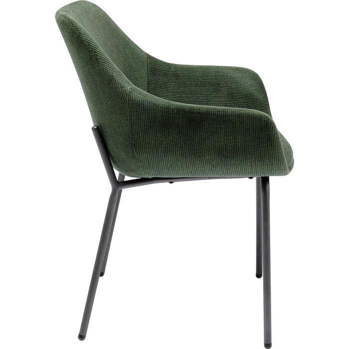 Living Room Furniture Chairs Chair with Armrest Avignon Green