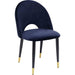 Office Furniture Office Chairs Chair Iris Velvet Blue (2/Set)