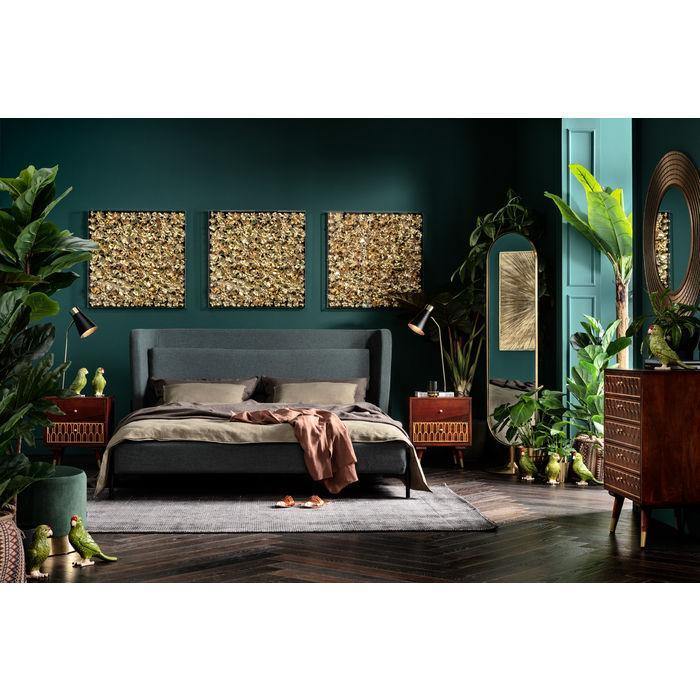 Bedroom Furniture Beds Bed Tivoli Green 180x200