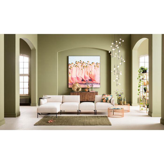 Living Room Furniture Coffee Tables Coffee Table Wire Copper (2/Set)