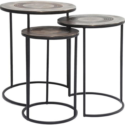 Living Room Furniture Side Tables Side Table Marrakesh (3/Set) Ø48cm