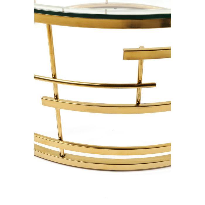 Living Room Furniture Coffee Tables Coffee Table Jupiter Gold Ø100cm