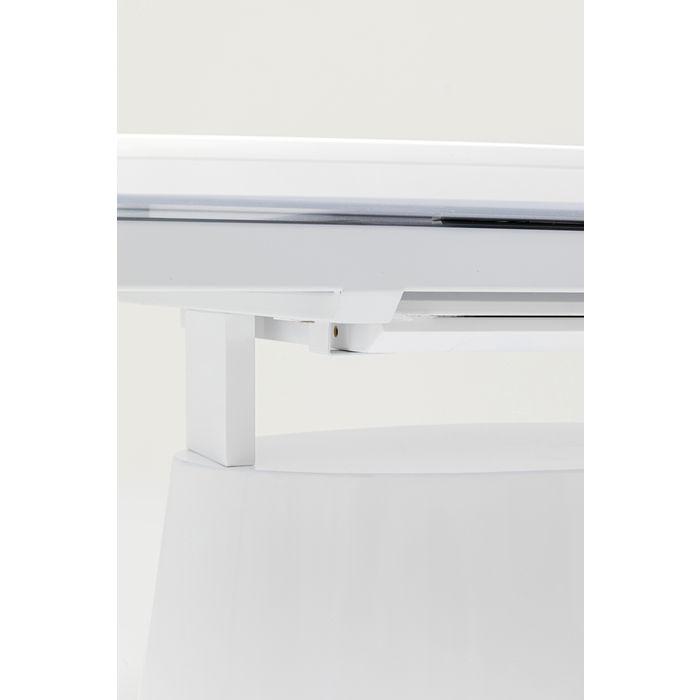 Living Room Furniture Tables Extension Table Benvenuto White 200(50)x110cm