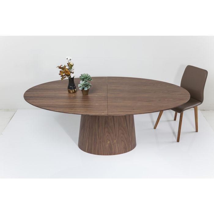 Living Room Furniture Tables Extension Table Benvenuto Walnut 200(50)x110cm