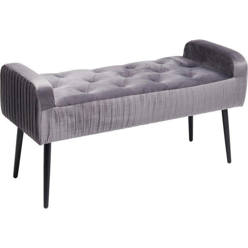 Bedroom Furniture Benches Bench Lofty Grey Black
