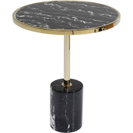 Living Room Furniture Side Tables Side Table San Remo Base Black Ø46cm