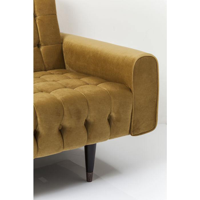 Living Room Furniture Sofas and Couches Sofa Milchbar 3-Seater Velvet Honey